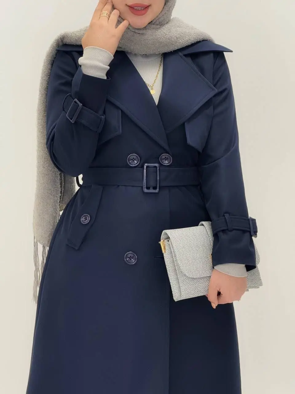 3589-بارونی آستردار پاییزان ( ایراددار )